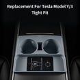 thumbnail image 3 of Reemplazo del inserto del portavasos para Tesla Model 3/Y, coche de silicona, 3 of 8