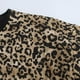 thumbnail image 5 of PB & ZA-Chaqueta de algodón para mujer, abrigo de manga larga con cuello redondo y estampado animal, de un solo pecho, a la moda, para principios de otoño, novedad de 2024, 5 of 5