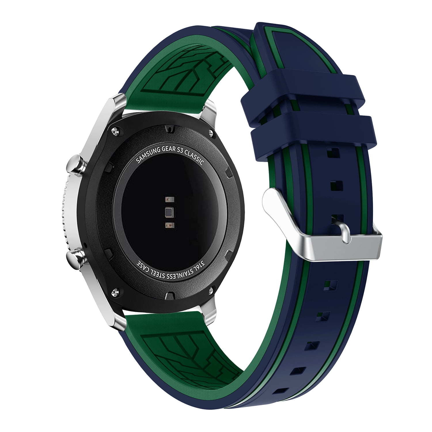 StrapsCo Silicone Rubber Watch Band 