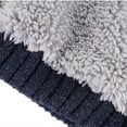 thumbnail image 4 of Knit Infinity Scarf Solid Color Warm Loop Scarf Circle Scarf for Men & Women, 4 of 10