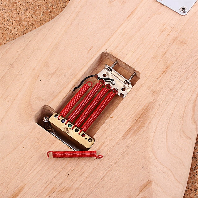 8 Pieces Lightweight Tremolo Springs Tremolo Bridge System Spring with Coated Wear-resistant Bass Instrument Tool Mount Claw Coated Surface