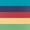 Rainbow, variant on Farberware Plastic Professional 7 Piece Multi-Colored Measuring Spoon Set