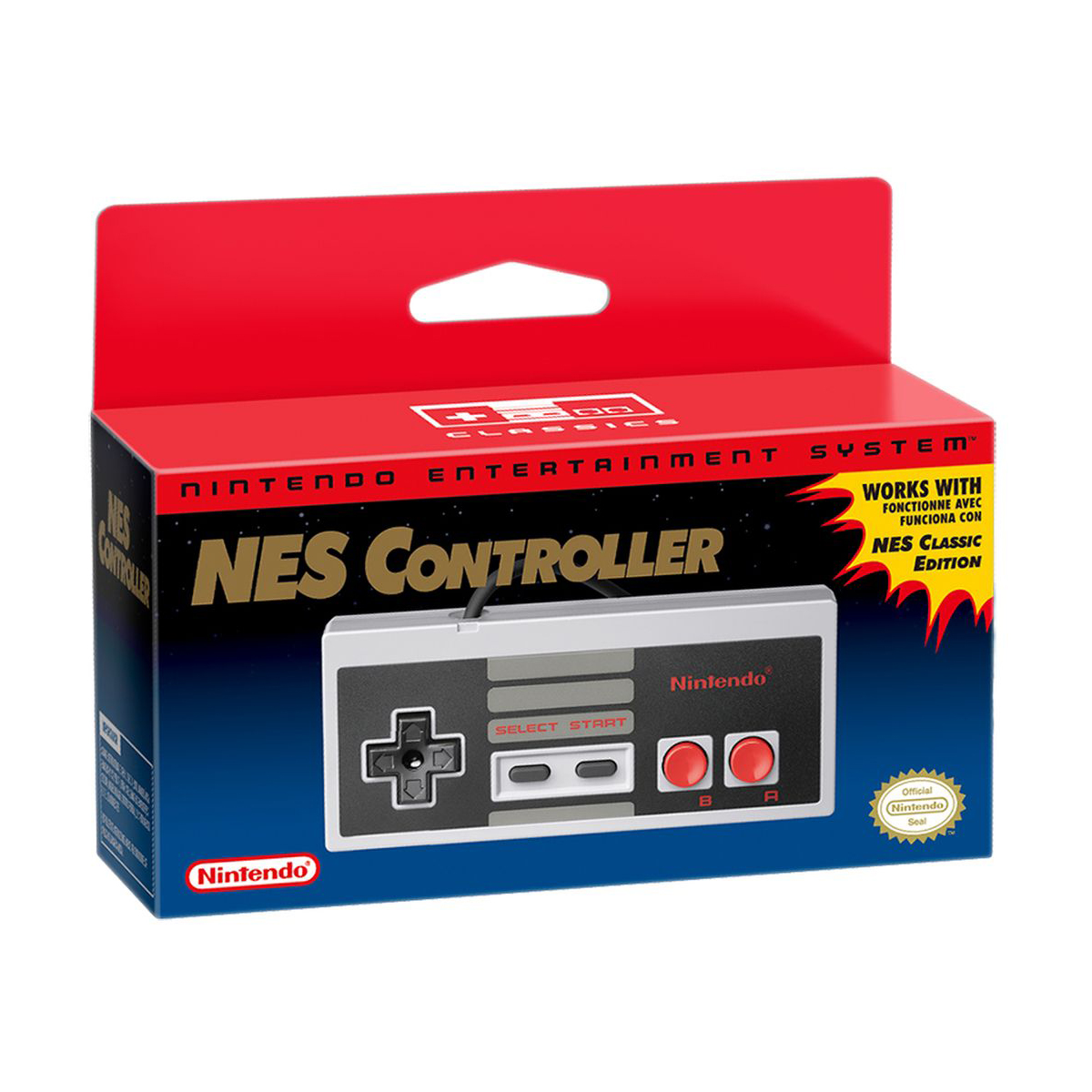 Nintendo Official NES Classic Controller for NES Classic Edition ...