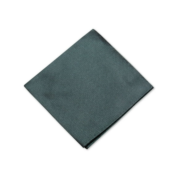 RYAN SEACREST DISTINCTION Mens Teal Solid Textured Pocket Square