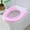 Pink-As shows, variant on CxhicLuv Rainproof & Thickened Toilet Seat Cushion for All Seasons, Comfortable & Durable Toilet Cover, Washable Plastic, Blue/Pink/White, Non-Slip Design for Bathroom Use, Easy to Clean