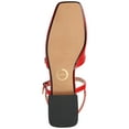 thumbnail image 6 of Journee Womens Gretchenn Multi Strap Square Toe Mary Jane Flats, 6 of 10