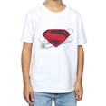 thumbnail image 3 of DC Comics Garçons La Ligue des Justiciers Film Logo de Superman T-Shirt, 3 of 5