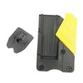 thumbnail image 2 of Porta cinta métrica Herramienta de seguro de mano de obra para electricistas Funda de cinta práctica Amarillo negro, 2 of 9