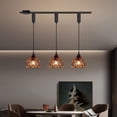 thumbnail image 7 of Kiven H Track Pendant Lightning,Adjustable Cord Length,Modern H Track Lighting Pendant Lights with Crystal Shade, 3 Lights, 7 of 7