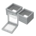 thumbnail image 1 of Uxcell 30 Pcs Caja de Almacenamiento para Uñas Postizas, Caja de Exhibición para Uñas, Organizador para Arte de Uñas, Regalos de Joyería, Suministros de Almacenamiento para el Hogar, Gris, 1 of 6