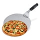 thumbnail image 4 of Pala redondeada para pizza, 1 pieza de pala para hornear pizza de acero inoxidable, bandeja de transferencia para hornear, experiencia incomparable, 4 of 8