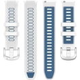 thumbnail image 4 of 2 Pack 22mm Watch Bands Compatible with Garmin Forerunner 265 255, Vivoactive 4 Quick Release Silicone Replacement Watch Bands Straps Wristbands Bracelet Fit for Garmin Venu 2/Venu 3, 4 of 7