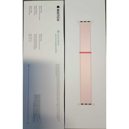 Genuine Apple Watch Sport loop (45mm) for Apple Watch Series 9 Light Pink