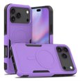 thumbnail image 1 of [PST] iPhone 17 Pro Case, Dual Layer Magnetic Wireless Charging Case MagSafe Compatible, 1 of 5