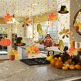 thumbnail image 4 of Thanksgiving Decorations Niyattn Fall 34 Pcs Hanging Swirls Ceiling Decor - Fall Maple Acorns Pumpkin Turkey Ceiling Decoration, 4 of 7