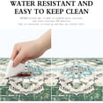 thumbnail image 6 of Anti Fatigue Kitchen Mats for Floor 2 Piece Set Green Cushioned Kitchen Rugs Non-Skid Waterproof Boho Comfort Floor Mat Runner for Standing Office Laundry(17x29+17x47Inch), 6 of 6