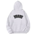 thumbnail image 5 of Gibobby Sudadera ligera hombre Moderno Sudadera con cordón para Hombre(Blanco,G), 5 of 5