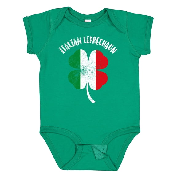 Inktastic Italian Leprechaun Boys or Girls Baby Bodysuit