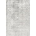 thumbnail image 6 of nuLOOM Adeline SpinClean Modern Hexagon Machine Washable Area Rug, 5' x 8', Adeline Beige, 6 of 10