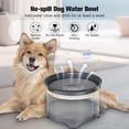 thumbnail image 3 of Plato de Agua para Perro UPSKY de Gran Capacidad Antideslizante 5.5L, 3 of 6