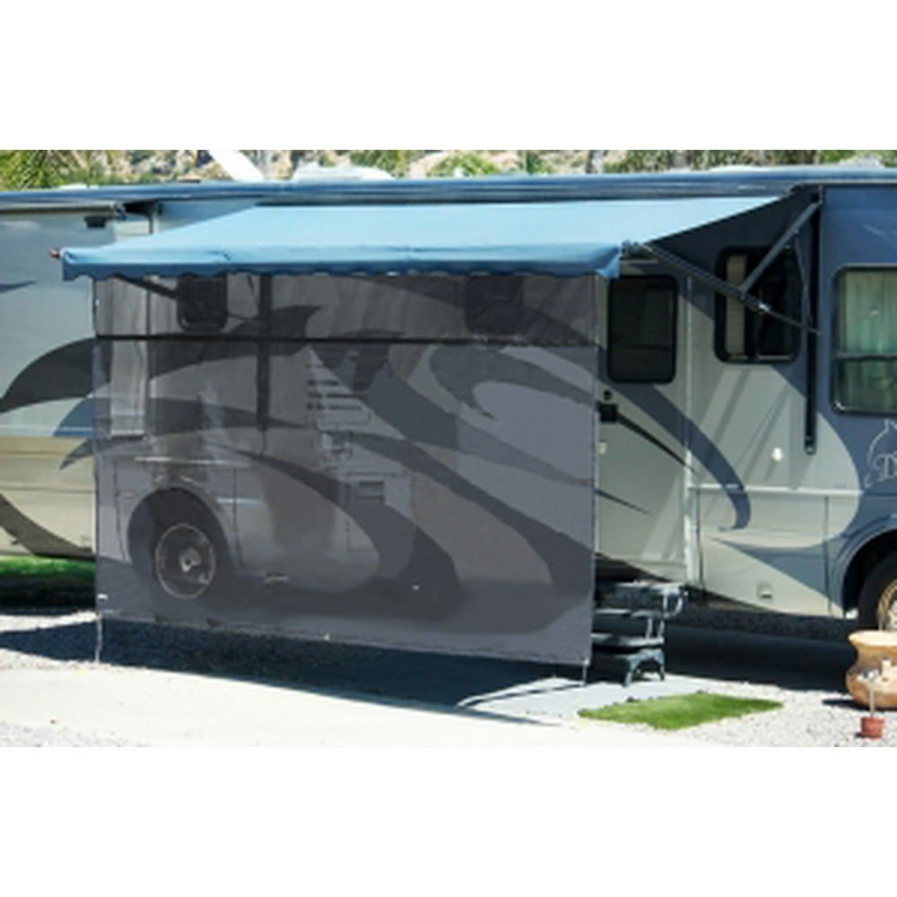 Vista Shade for Electric RV Awnings 13' Black, 8' Drop