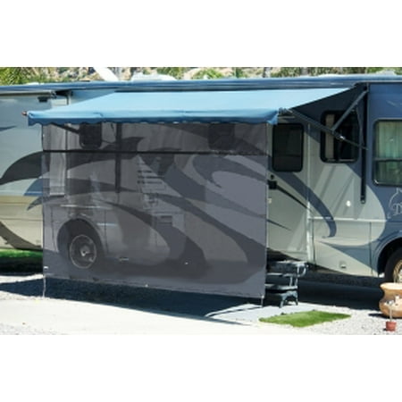 Vista Shade for Electric RV Awnings 19' Brown, 6' Drop ...