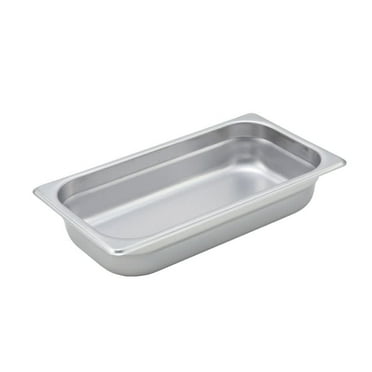 Third Size Steam Pan, Stainless