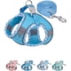 thumbnail image 1 of Dog Harness for Small Medium Dogs No Pull, Puppy Harness and Leash Set, Easy Walk Dog Harness for Walking, Running, Training (Bule, L), 1 of 4