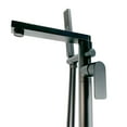 thumbnail image 4 of Venus Square head tub filler faucet with Standard Handle - Matte Black, 4 of 10