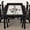BLACK, variant on HABUTWAY Solid Wood Board Game Table for 4-6 Players, 54" x 31" Convertible Dining Table with Removable Top, Game Mat, 6 Cup Holders & Hobby Trays, for D&D Card Game Puzzle, Black