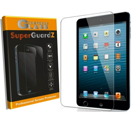 For iPad 10.2 (7th Gen, 2019) - SuperGuardZ Tempered Glass Screen Protector [Anti-Scratch, Anti-Bubble] + LED Stylus