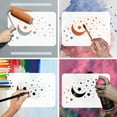 thumbnail image 3 of Star Stencils - Reusable Wall & Canvas Stencils A4 Size Twinkle Star Design for Home Decor, 3 of 7