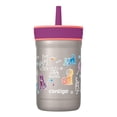 thumbnail image 1 of Termo Botella 12oz Para Niños Con Popote Acero Inox Leighton coral Estándar, 1 of 4