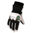 thumbnail image 3 of Fridja Kids Winter Waterproof Gloves for Ski Snow Snowboard Warm Unisex Gloves Mittens Windproof for Cold Weather for 4-7 Years Old, 3 of 9