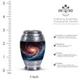 thumbnail image 2 of Galactic Cremation Urn Human Ashes - Small Urns For Human Ashes - Cremation Urns For Human Ashes Adult Male - Cremation Keepsakes For Ashes - Mini Urns For Human Ashes (Size -3inch, 1pcs), 2 of 5