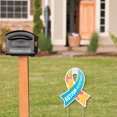 thumbnail image 2 of Big Dot of Happiness Autism Acceptance Outdoor Lawn Sign - Awareness Ribbon Small Yard Sign - 1 Piece, 2 of 8