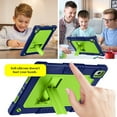 thumbnail image 7 of Fancing Case for Onn. 11" Tablet Pro(2024 Model:100146660)/Onn 11 inch Tablet Pro Case,Shockproof Kids Case with Shoulder Strap for Walmart Onn 11" Tablet Pro 2024 Model:100146660(Navy/Green), 7 of 7