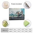 thumbnail image 2 of David Mann Motorcycle Art Gnghost Rider Prints Poster (35) Wall Art Picture Painting Poster Canvas Print Posters Artworks Bedroom Living Room Decor 16x20inch(40x50cm), 2 of 6