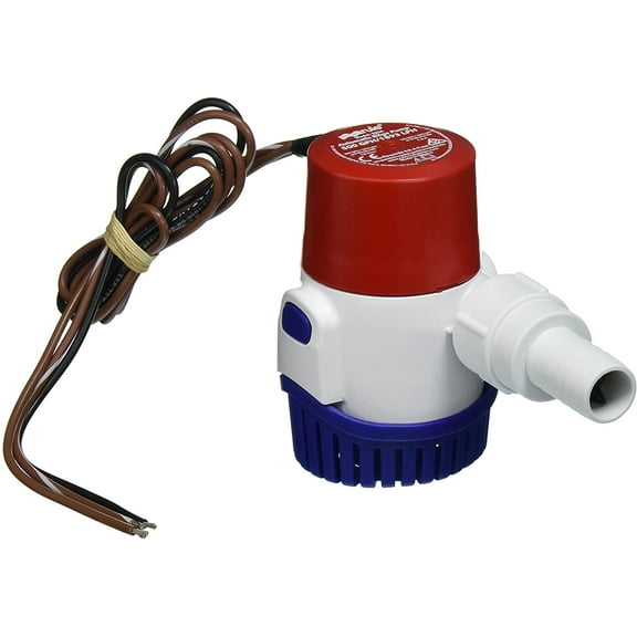 Rule 500GPH Electronic Sensing Bilge Pump - 12V(Pack of 2)