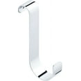 thumbnail image 2 of (2 pack) Better Homes & Gardens Over the Door Hanging Towel Bar Hooks, Chrome, 2 per Pack, 2 of 12