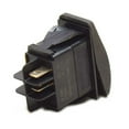 thumbnail image 2 of Carling Boat Rocker Switch | w/ Actuator ON/OFF 20A 12V Rubberized Black, 2 of 2