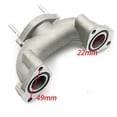 thumbnail image 4 of Motorcycle Carburetor Intake Manifold Interface Pipe Connector Adaptor Engine Parts For Honda CM125 CBT125 250, 4 of 5