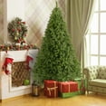 thumbnail image 2 of 7.5ft Artificial Christmas Tree with 1450 Branches, Automatic Open Xmas Pine Tree with Metal Stand, for Home, Office, Party Decoration, 2 of 9