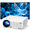 HDMI+Bluetooth, variant on GCZ Mini Projector with Screen, Bluetooth 5.2, FHD 1080P 4K Supported Portable Outdoor Projector for Home, Compatible with TV Stick/Phone/HDMI