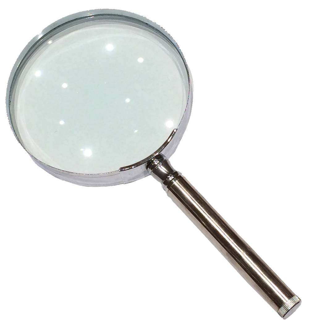 2x Magnifying Glass Polish Chrome (ToolUSA MG08550)
