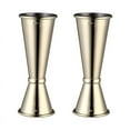 thumbnail image 1 of 2 Piezas De Jigger Para CocteleríA, 1 Oz Y 2 Oz, Jigger De Acero Inoxidable, Herramienta De MedicióN De Doble Jigger De Estilo JaponéS Para Bar Y Hogar, 1 of 5