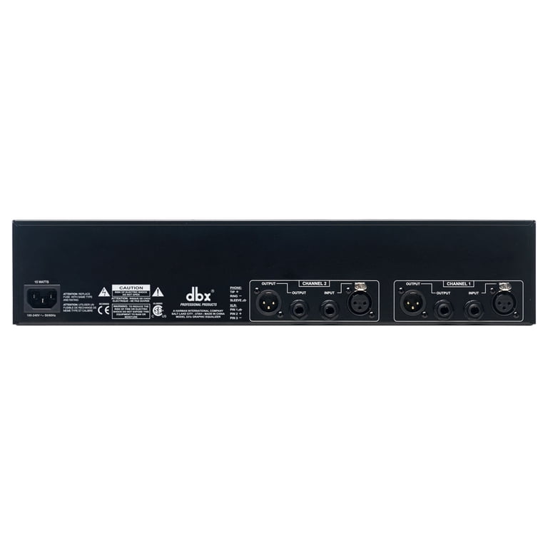 DBX 231S Dual 31 Band Graphic Equalizer Pro Audio Rack Mount EQ+