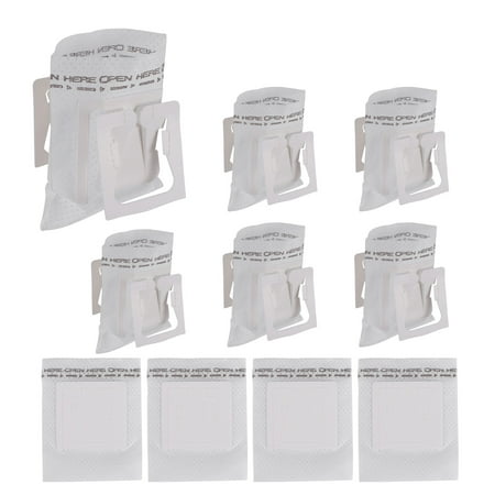 

Suzant 50Pcs / Pack Drip Coffee Filter Bag Portable Hanging Ear Style Coffee Filters Paper Home Office Travel Brew Coffee and Tea Tools