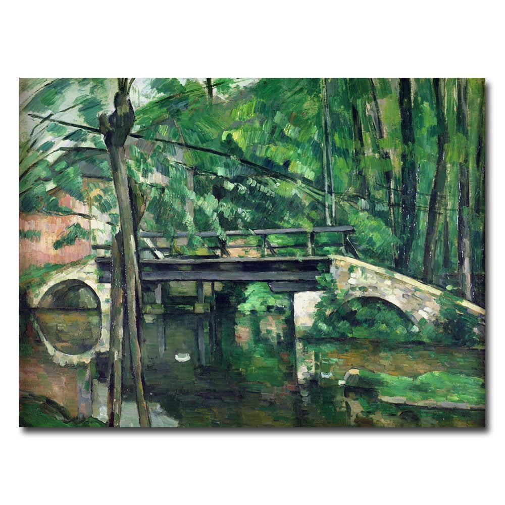Trademark Fine Art "View of the Marseilles Bay 1878" Canvas Art by Paul Cezanne