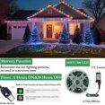thumbnail image 2 of String Light Tcamp, 50 m, 500 LED, 8 modos, color, temporizador, 2 of 9